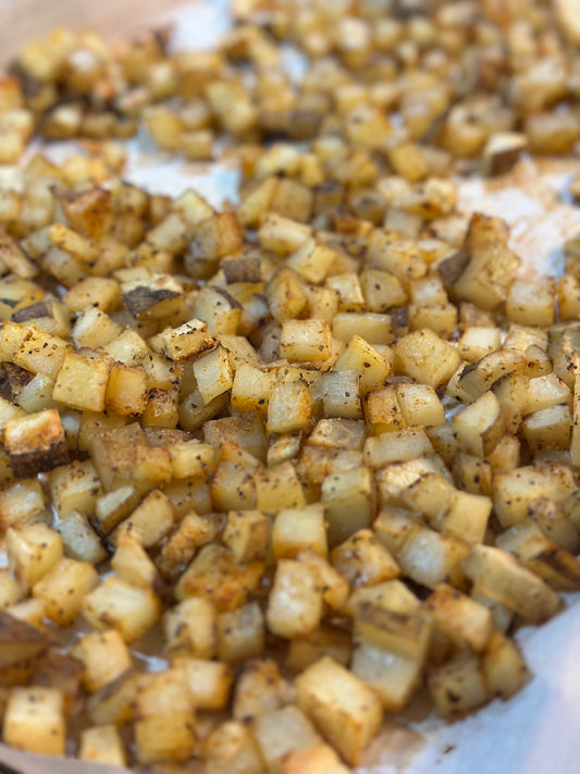 Seasoned Diced Potatoes