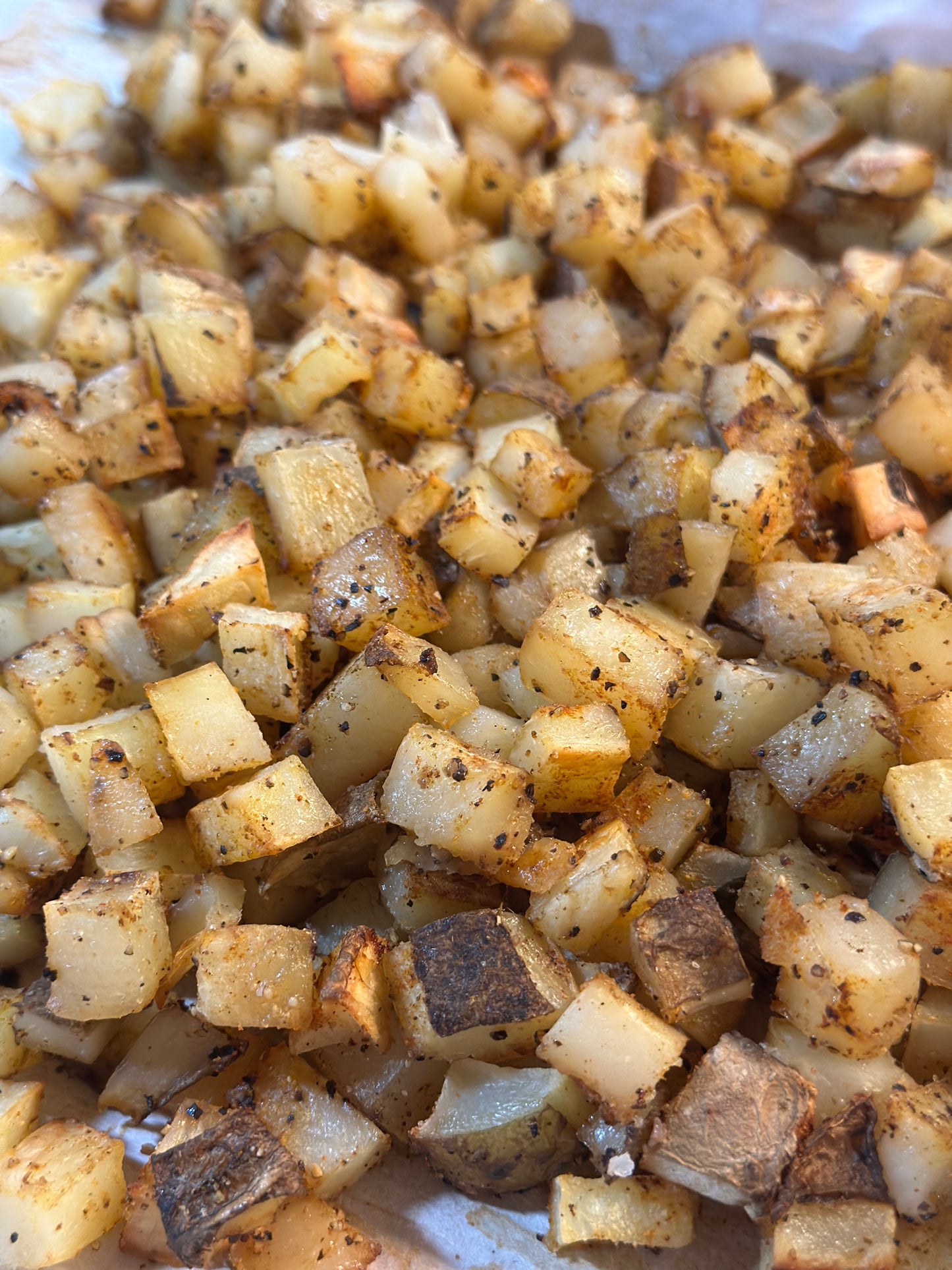 Seasoned Diced Potatoes